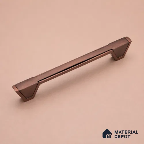 Ottr Zinc Cabinet Handle HA 00139 H Rose Gold Dual Tone Finish - 288mm | 2 Years Warranty