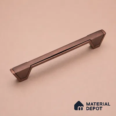 Ottr Zinc Cabinet Handle HA 00139 E Rose Gold Dual Tone Finish - 96mm | 2 Years Warranty