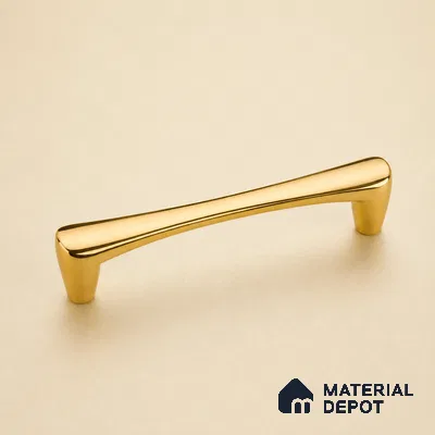 Ottr Zinc Cabinet Handle HA 00140 B Gold Finish - 160mm | 2 Years Warranty