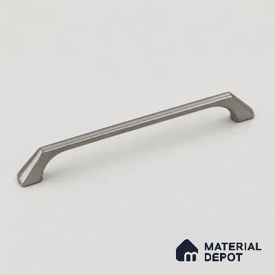 Ottr Zinc Cabinet Handle HA 00141 C Gold Black Finish - 224mm | 2 Years Warranty