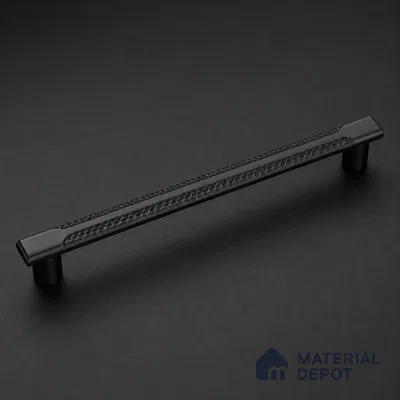 Ottr Zinc Cabinet Handle HA 00143 I Black Finish - 96mm | 2 Years Warranty