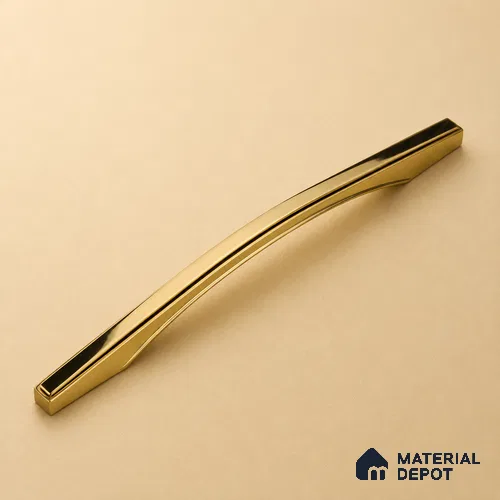 Ottr Zinc Cabinet Handle HA 00144 M Gold Dual Tone Finish - 96mm | 2 Years Warranty