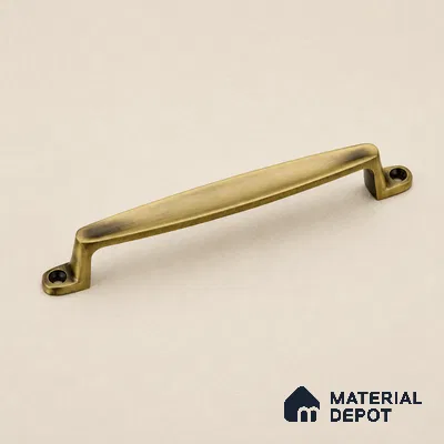 Ottr Zinc Cabinet Handle HA 00147 C Antique Brass Finish - 160mm | 2 Years Warranty