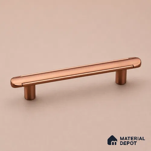 Ottr Zinc Cabinet Handle HA 00149 B Rose Gold Dual Tone Finish - 160mm | 2 Years Warranty
