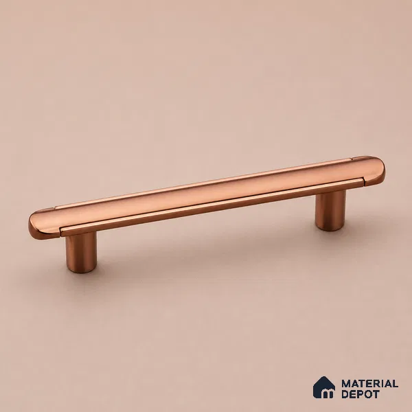 Ottr Zinc Cabinet Handle HA 00149 D Rose Gold Dual Tone Finish - 288mm | 2 Years Warranty