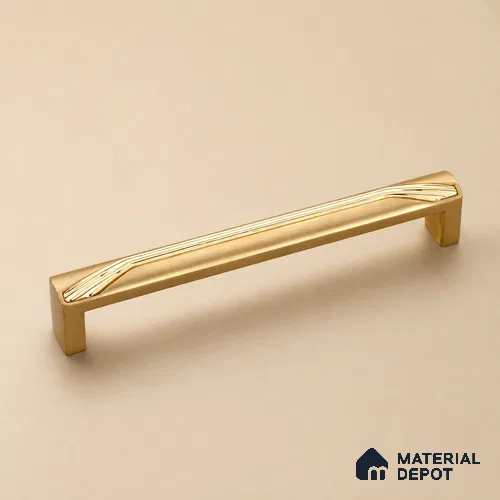 Ottr Zinc Cabinet Handle HA 00150 J Gold Dual Tone Finish - 160mm | 2 Years Warranty