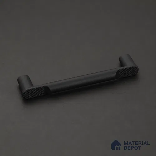 Ottr Zinc Cabinet Handle HA 00151 D Black Finish - 288mm | 2 Years Warranty