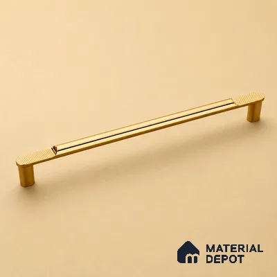 Ottr Zinc Cabinet Handle HA 00151 N Gold Finish - 160mm | 2 Years Warranty