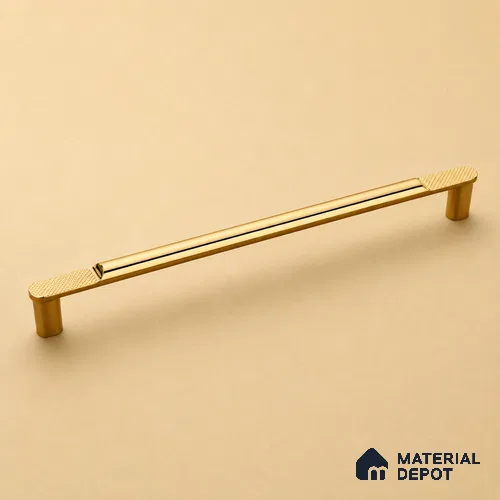 Ottr Zinc Cabinet Handle HA 00151 N Gold Finish - 160mm | 2 Years Warranty
