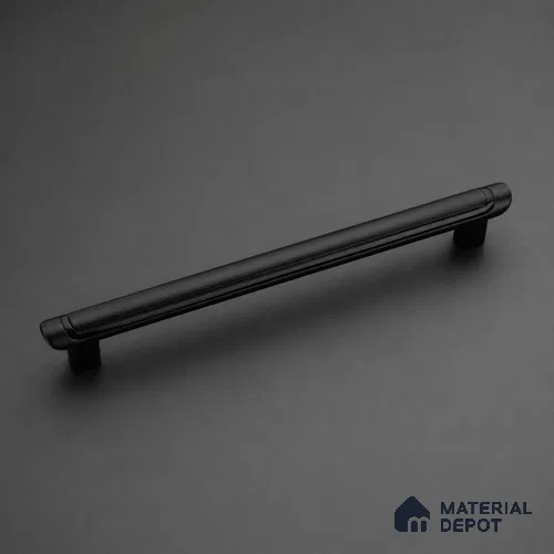 Ottr Zinc Cabinet Handle HA 00152 C Black Dual Tone Finish - 224mm | 2 Years Warranty