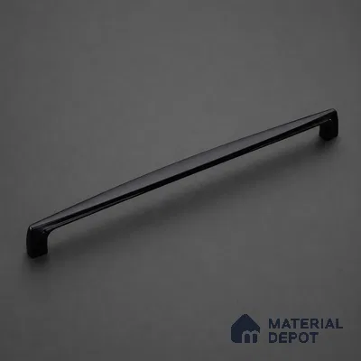 Ottr Zinc Cabinet Handle HA 00153 B Black Finish - 192mm | 2 Years Warranty