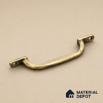 Ottr Zinc Cabinet Handle HA 00154 E Antique Brass Finish - 128mm | 2 Years Warranty