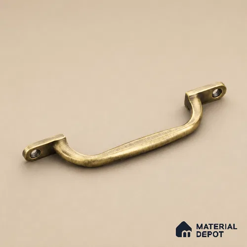 Ottr Zinc Cabinet Handle HA 00154 F Antique Brass Finish - 160mm | 2 Years Warranty