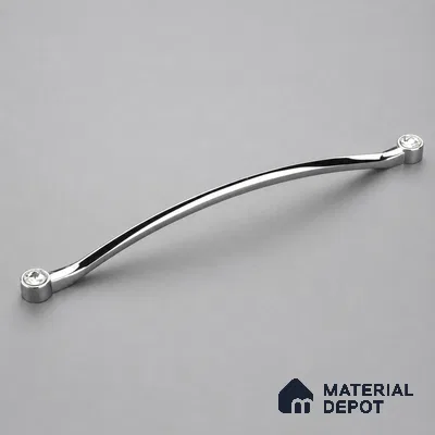 Ottr Zinc Cabinet Handle HA 00155 C Chrome Finish - 224mm | 2 Years Warranty