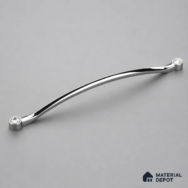 Ottr Zinc Cabinet Handle HA 00155 C Chrome Finish - 224mm | 2 Years Warranty