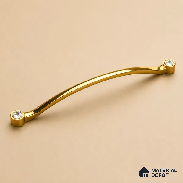 Ottr Zinc Cabinet Handle HA 00155 H Gold Finish - 288mm | 2 Years Warranty
