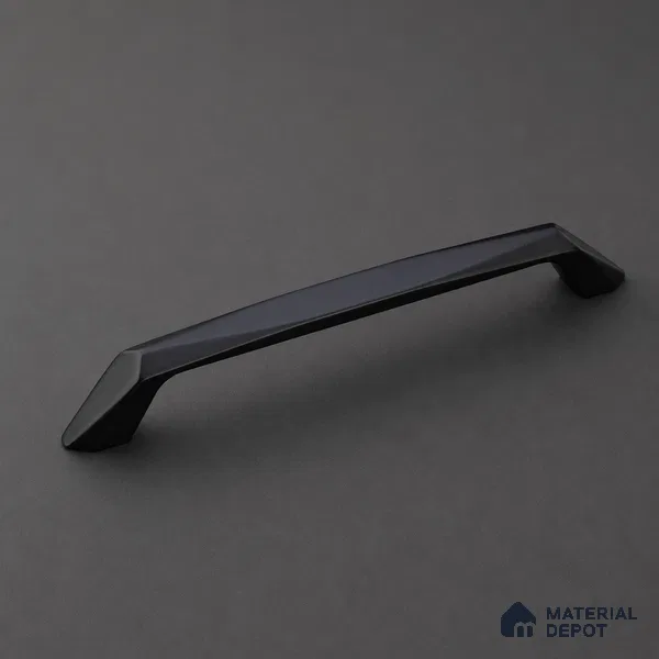 Ottr Zinc Cabinet Handle HA 00156 M Black Finish - 96mm | 2 Years Warranty