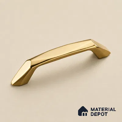Ottr Zinc Cabinet Handle HA 00156 D Gold Finish - 288mm | 2 Years Warranty