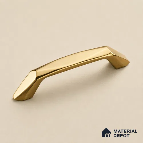 Ottr Zinc Cabinet Handle HA 00156 F Gold Finish - 460mm | 2 Years Warranty