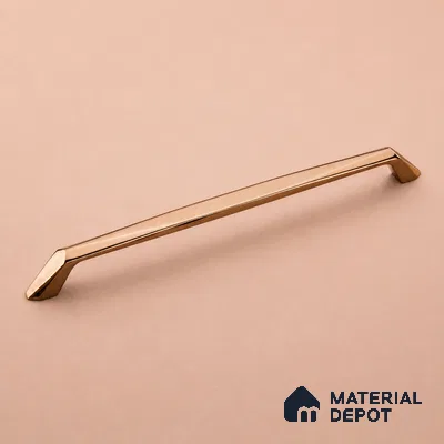 Ottr Zinc Cabinet Handle HA 00156 K Rose Gold Finish - 352mm | 2 Years Warranty