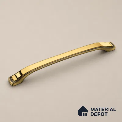 Ottr Zinc Cabinet Handle HA 00158 B Antique Brass Gold Finish - 160mm | 2 Years Warranty