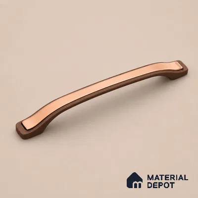 Ottr Zinc Cabinet Handle HA 00158 O Bronze Rose Gold Finish - 224mm | 2 Years Warranty