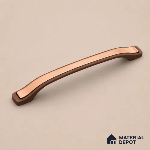 Ottr Zinc Cabinet Handle HA 00158 P Bronze Rose Gold Finish - 288mm | 2 Years Warranty