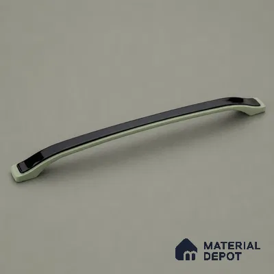 Ottr Zinc Cabinet Handle HA 00158 I Green Black Finish - 96mm | 2 Years Warranty