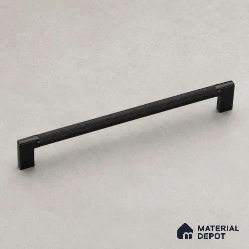Ottr Zinc Cabinet Handle HA 00160 D Black Dual Tone Finish - 224mm | 2 Years Warranty