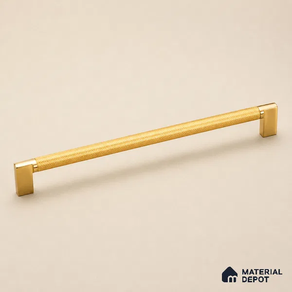 Ottr Zinc Cabinet Handle HA 00160 O Gold Dual Tone Finish - 288mm | 2 Years Warranty