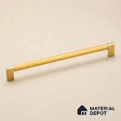 Ottr Zinc Cabinet Handle HA 00160 K Gold Dual Tone Finish - Knob | 2 Years Warranty