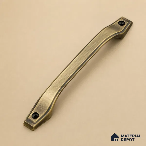 Ottr Zinc Cabinet Handle HA 00161 J Antique Brass Finish - 96mm | 2 Years Warranty