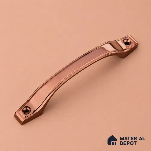 Ottr Zinc Cabinet Handle HA 00161 B Rose Gold Dual Tone Finish - 128mm | 2 Years Warranty