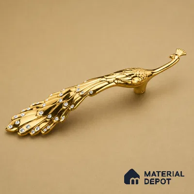 Ottr Zinc Cabinet Handle HA 00162 H PVD Gold Finish - 160mm | 2 Years Warranty