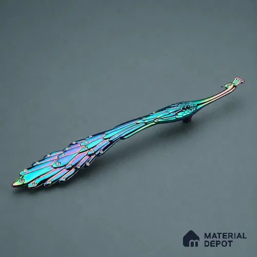 Ottr Zinc Cabinet Handle HA 00162 O Rainbow Finish - 224mm | 2 Years Warranty