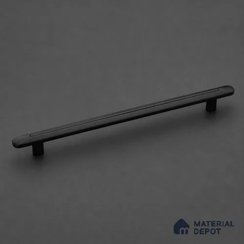 Ottr Zinc Cabinet Handle HA 00163 B Black Dual Tone Finish - 160mm | 2 Years Warranty