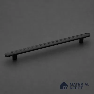 Ottr Zinc Cabinet Handle HA 00163 C Black Dual Tone Finish - 320mm | 2 Years Warranty