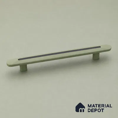 Ottr Zinc Cabinet Handle HA 00163 G Green Black Finish - 32mm | 2 Years Warranty