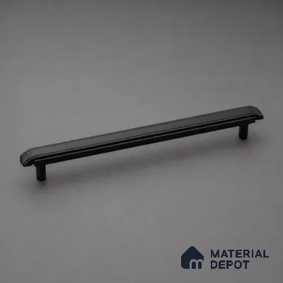 Ottr Zinc Cabinet Handle HA 00164 G Black Dual Tone Finish - 224mm | 2 Years Warranty