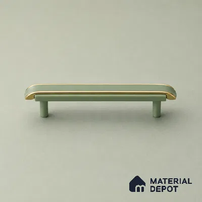 Ottr Zinc Cabinet Handle HA 00164 C Green Gold Finish - 224mm | 2 Years Warranty