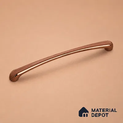 Ottr Zinc Cabinet Handle HA 00165 F Rose Gold Dual Tone Finish - 160mm | 2 Years Warranty