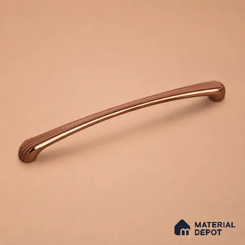 Ottr Zinc Cabinet Handle HA 00165 F Rose Gold Dual Tone Finish - 160mm | 2 Years Warranty