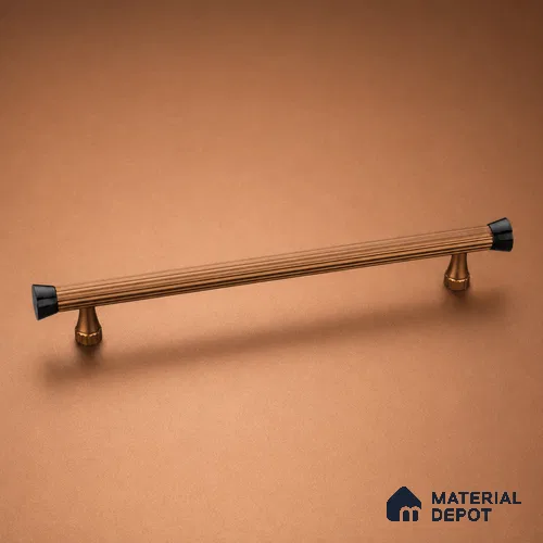 Ottr Aluminium Cabinet Handle HA 00166 AB Bronze PVD Black Finish - 1152mm | 2 Years Warranty