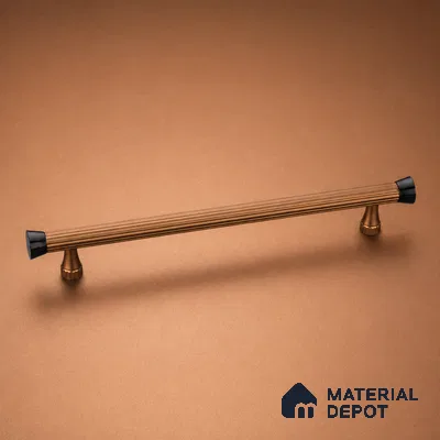 Ottr Aluminium Cabinet Handle HA 00166 Z Bronze PVD Black Finish - 576mm | 2 Years Warranty