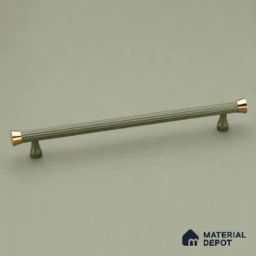 Ottr Aluminium Cabinet Handle HA 00166 G Green Pvdgold Finish - 1152mm | 2 Years Warranty
