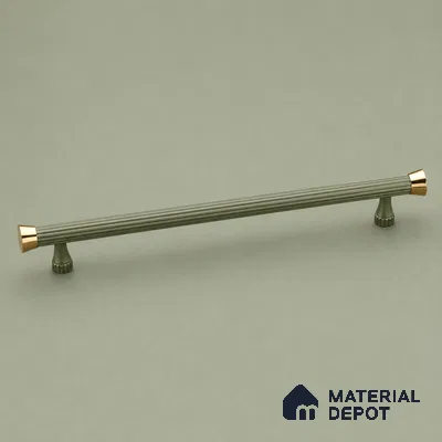 Ottr Aluminium Cabinet Handle HA 00166 F Green Pvdgold Finish - 896mm | 2 Years Warranty