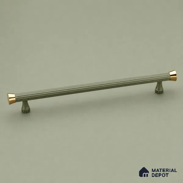 Ottr Aluminium Cabinet Handle HA 00166 F Green Pvdgold Finish - 896mm | 2 Years Warranty