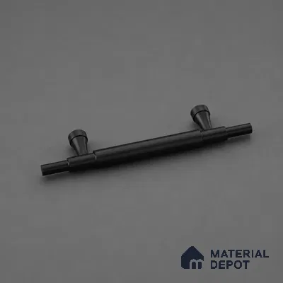 Ottr Aluminium Cabinet Handle HA 00167 N Black Finish - 448mm | 2 Years Warranty