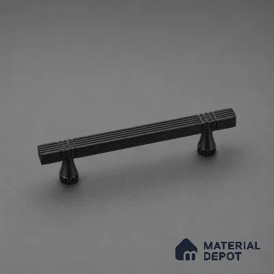 Ottr Aluminium Cabinet Handle HA 00168 J Black Finish - 288mm | 2 Years Warranty