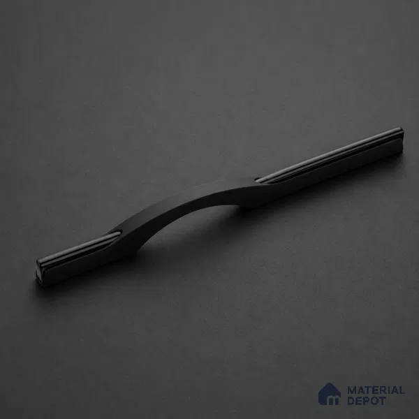 Ottr Aluminium Cabinet Handle HA 00169 C Black Dual Tone Finish - 18in | 2 Years Warranty